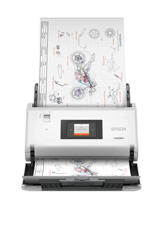 EPSON WorkForce DS-30000 Document scanner Contact Image Sensor CIS Duplex A3 600x600dpi 70ppm ADF 120sheets 30000scans/d USB 3.0