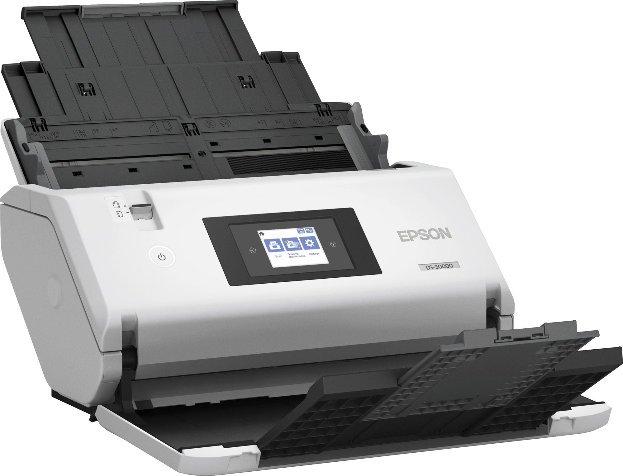 EPSON WorkForce DS-30000 Document scanner Contact Image Sensor CIS Duplex A3 600x600dpi 70ppm ADF 120sheets 30000scans/d USB 3.0