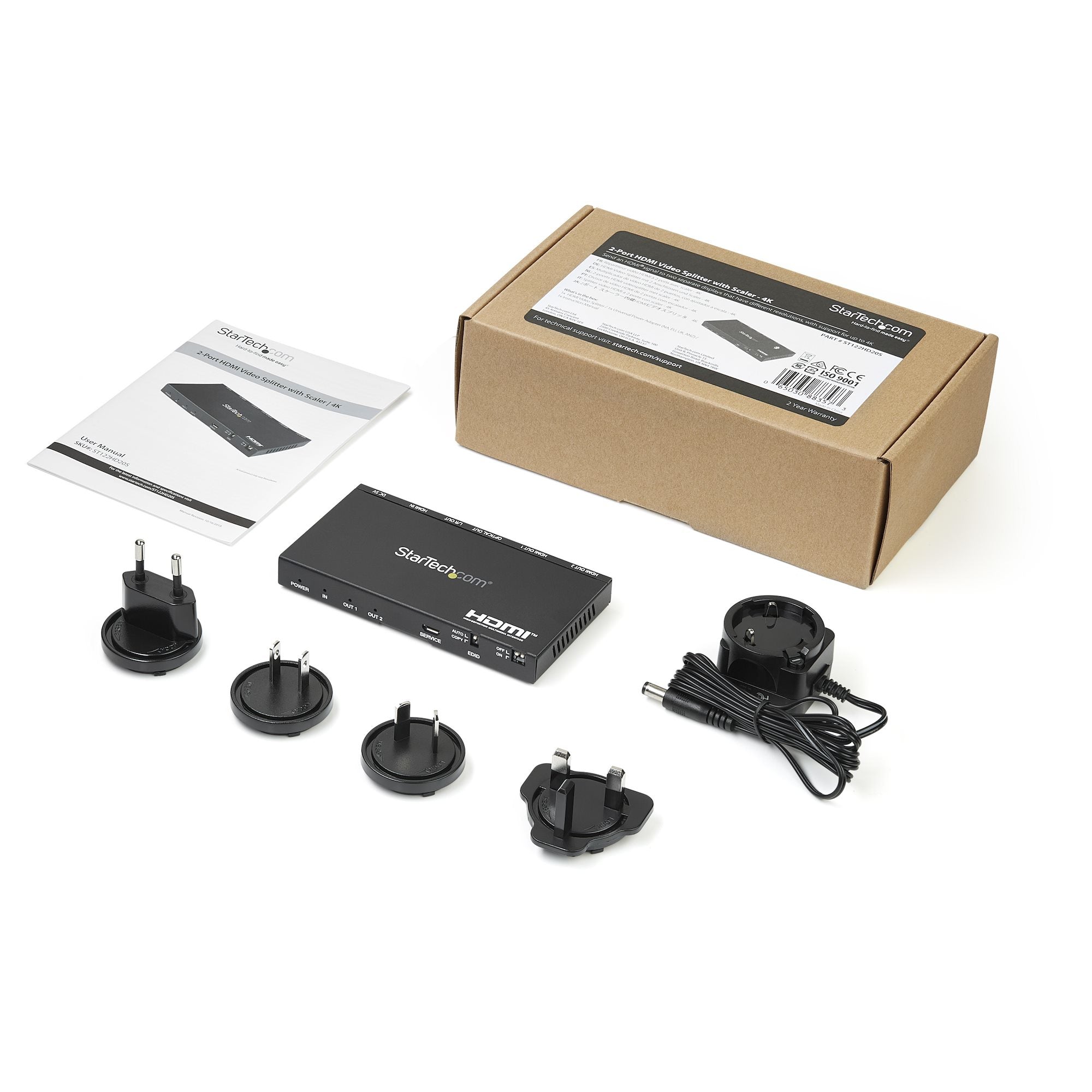 Splitter - HDMI Splitter 2 port - 4k60Hz
