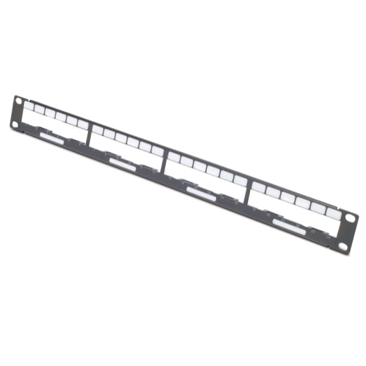 APC Data Distribution 1U Panel Holds 4 each Data Distribution Cables for a Total of 24 Ports