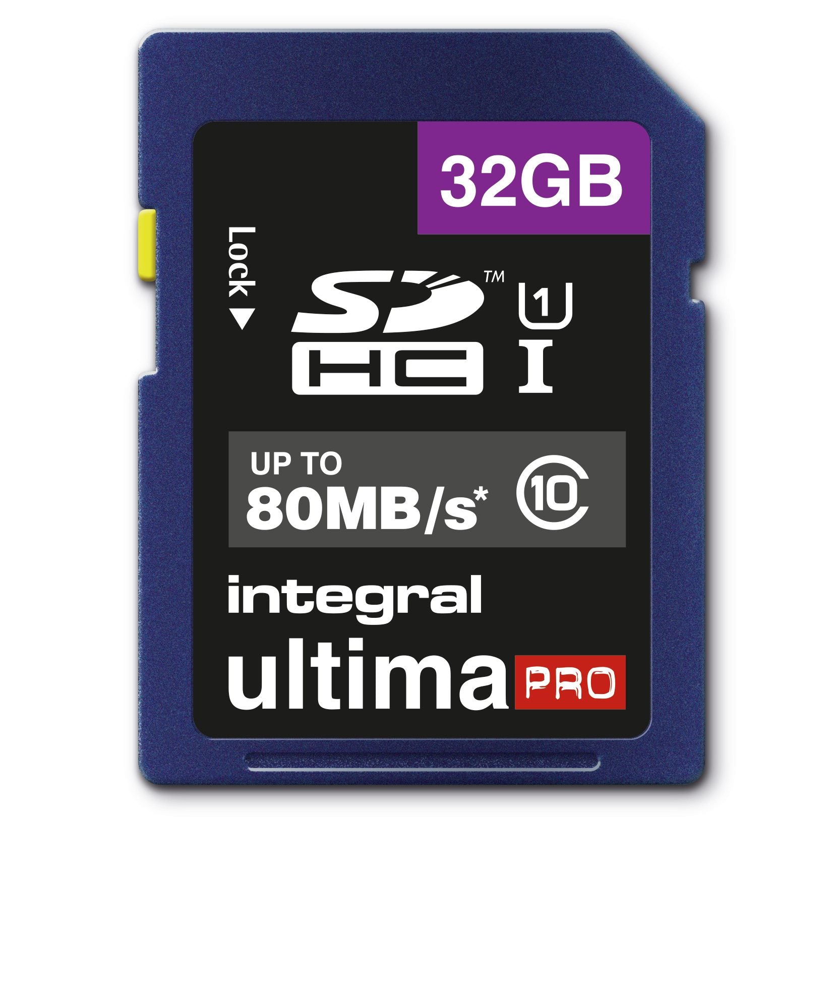 SDHC 32GB CLASS 10 - 80MB/s.