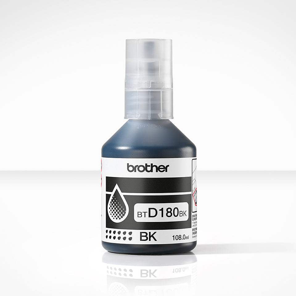 BROTHER Black ink bottle yield up to 7.500 pages
