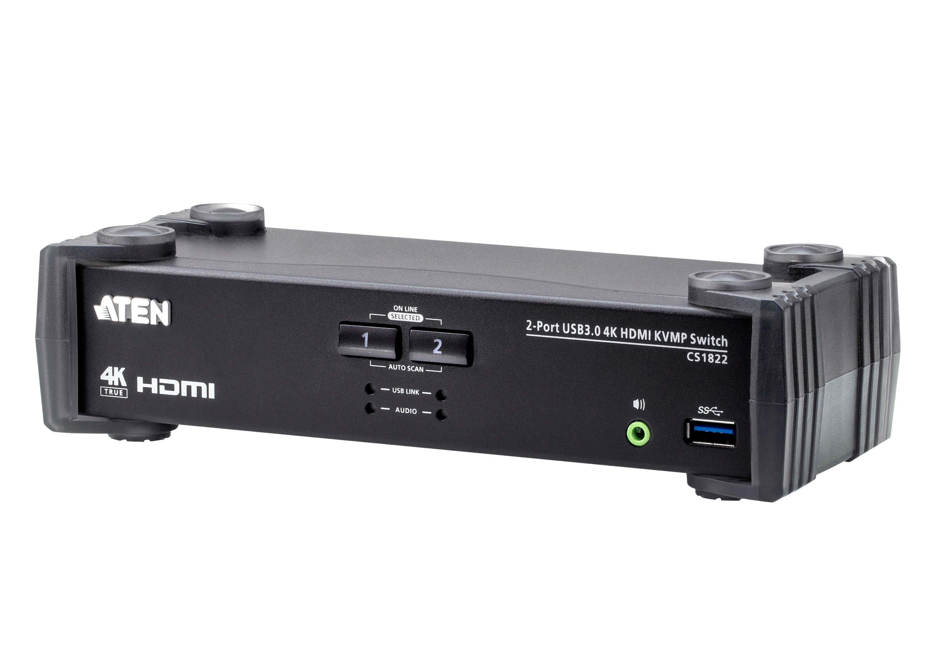 ATEN CS1822-AT-G commutateur écran, clavier et souris Noir