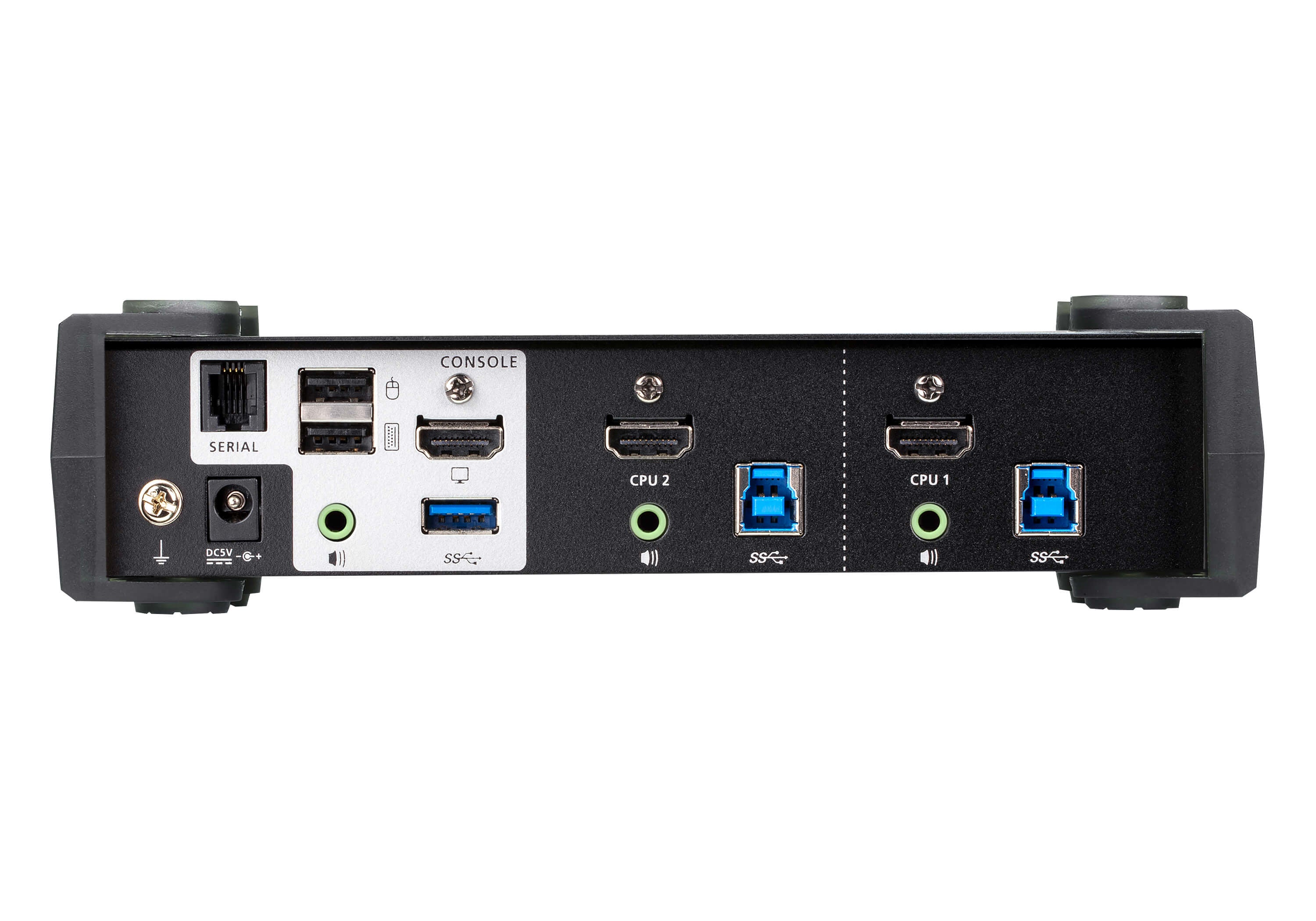 ATEN CS1822-AT-G commutateur écran, clavier et souris Noir