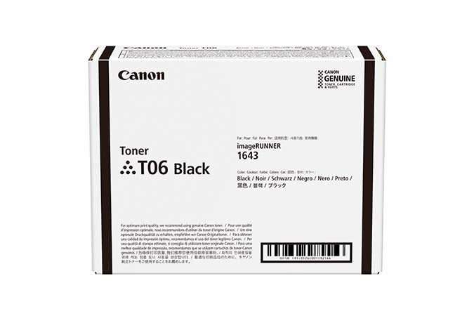 Canon T06 Cartouche de toner 1 piece(s) Original Noir