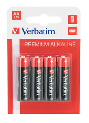 Battery/Premium AA Alkaline 4pk