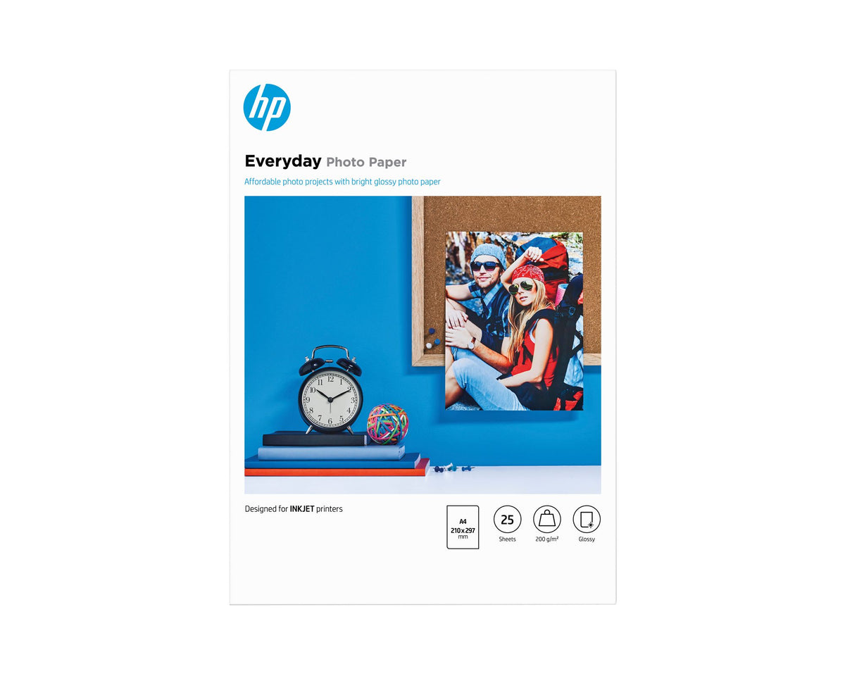 HP original Q5451A Everyday Glossy Photo Paper Ink cartridgetjet 200g/m2 A4 25 sheets 1-pack