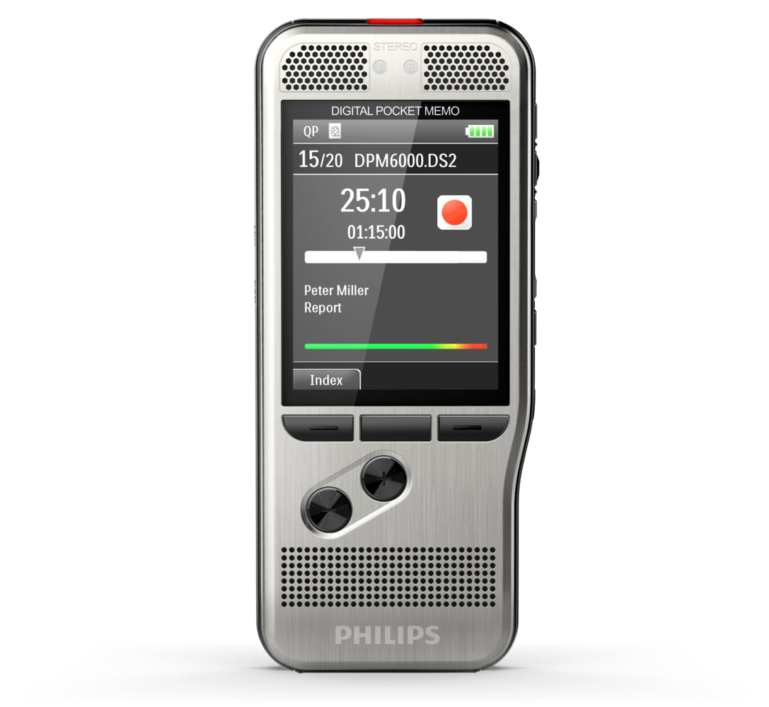 PHILIPS kit DPM6700 + Pocket-Mémo 6000 et le kit de transcription LFH7177