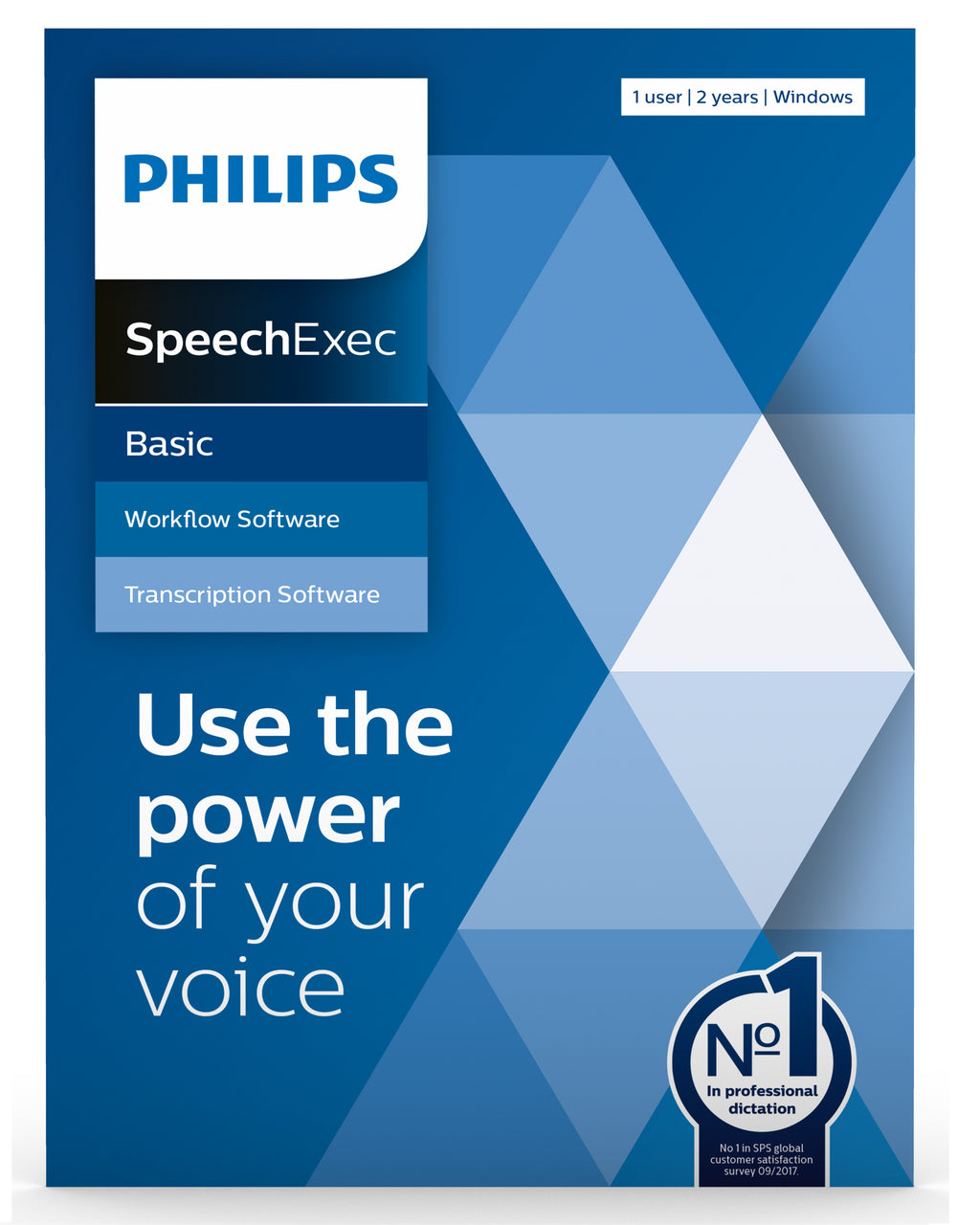 PHILIPS Logiciel SpeechExec Basic Transcribe 11 - clé de licence physique 2ans