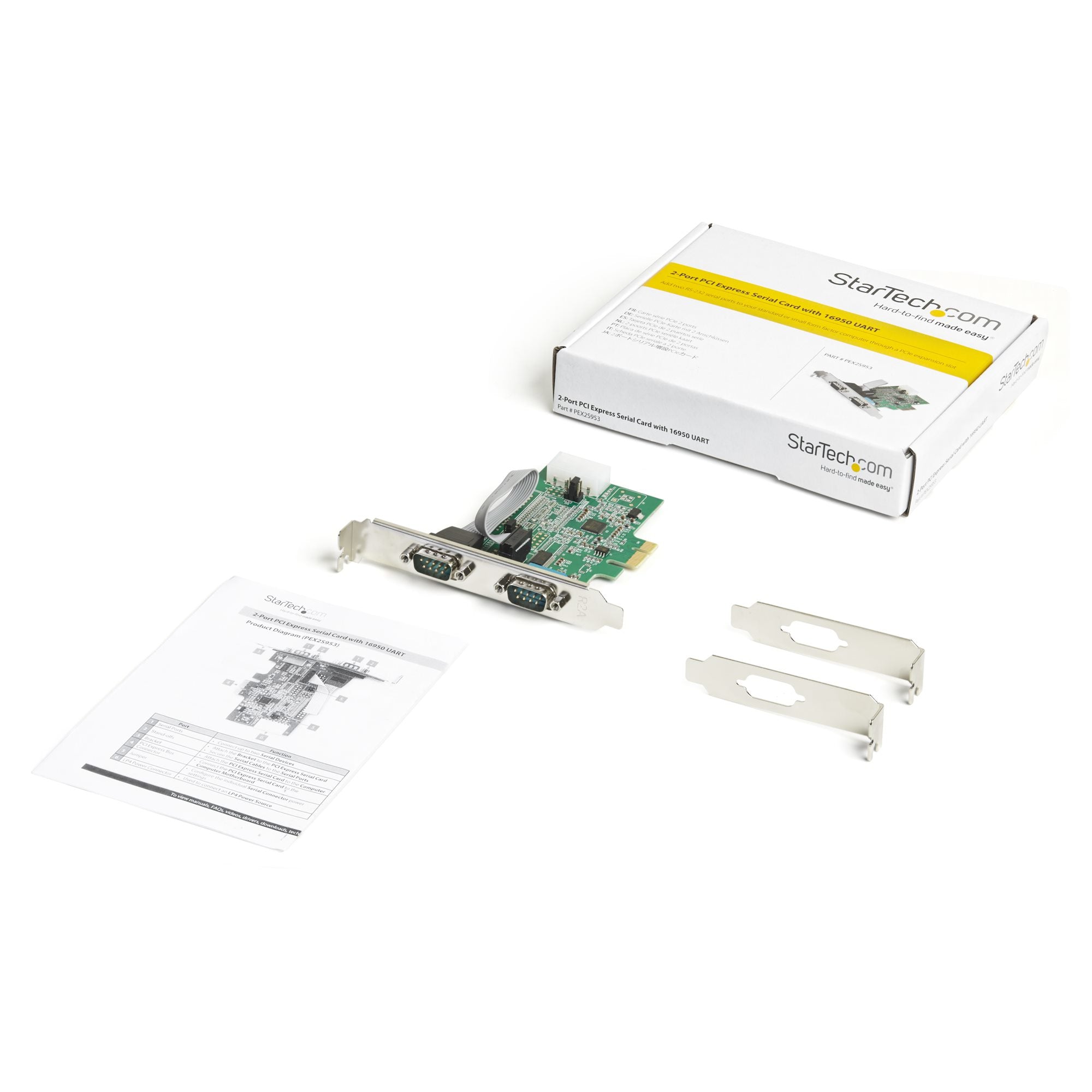 PCI-E - RS232 Serial Card - Asix AX99100