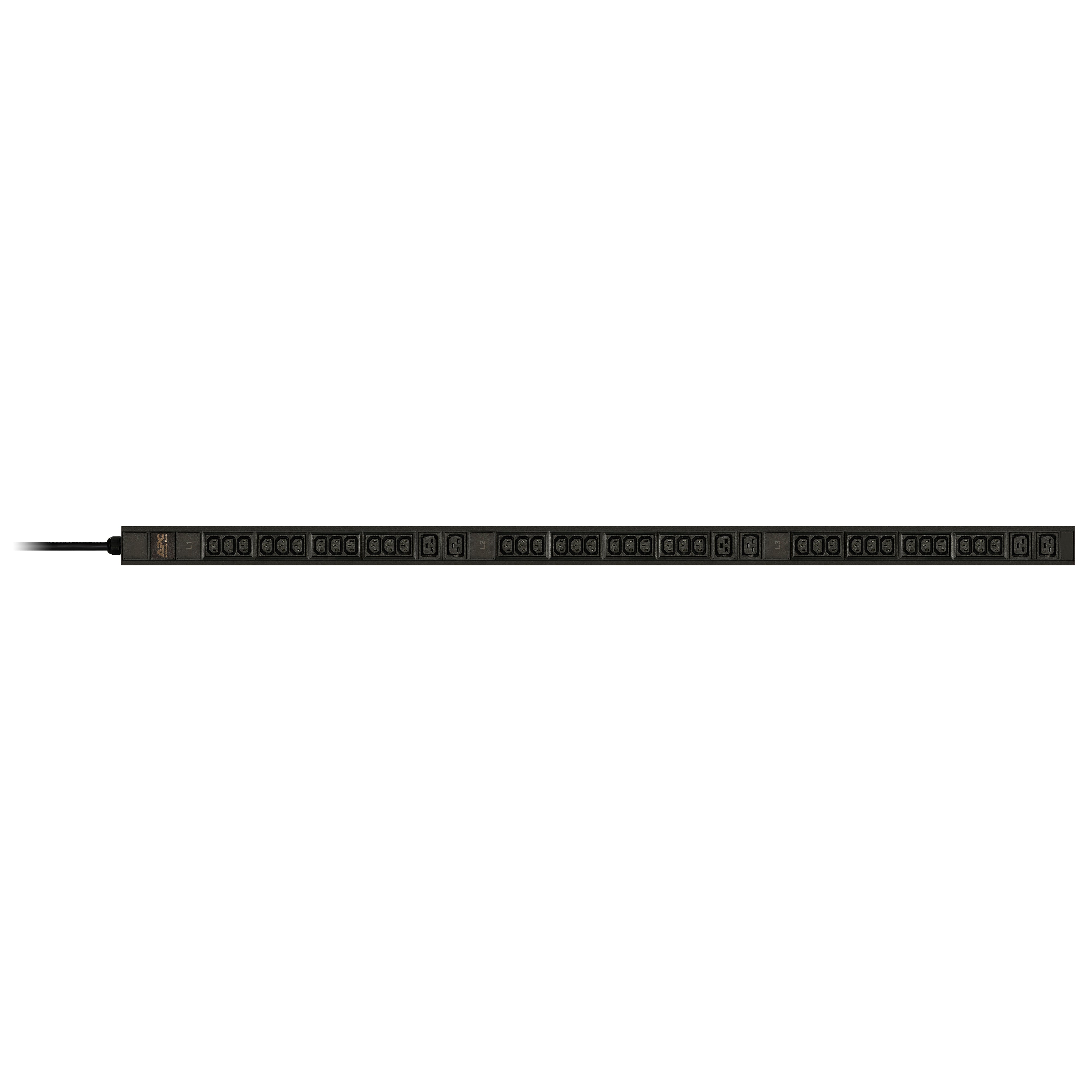 APC Easy PDU Basic 0U 11kW 16A 400V 36xC13 6xC19 Cord Length 2 meter IEC309