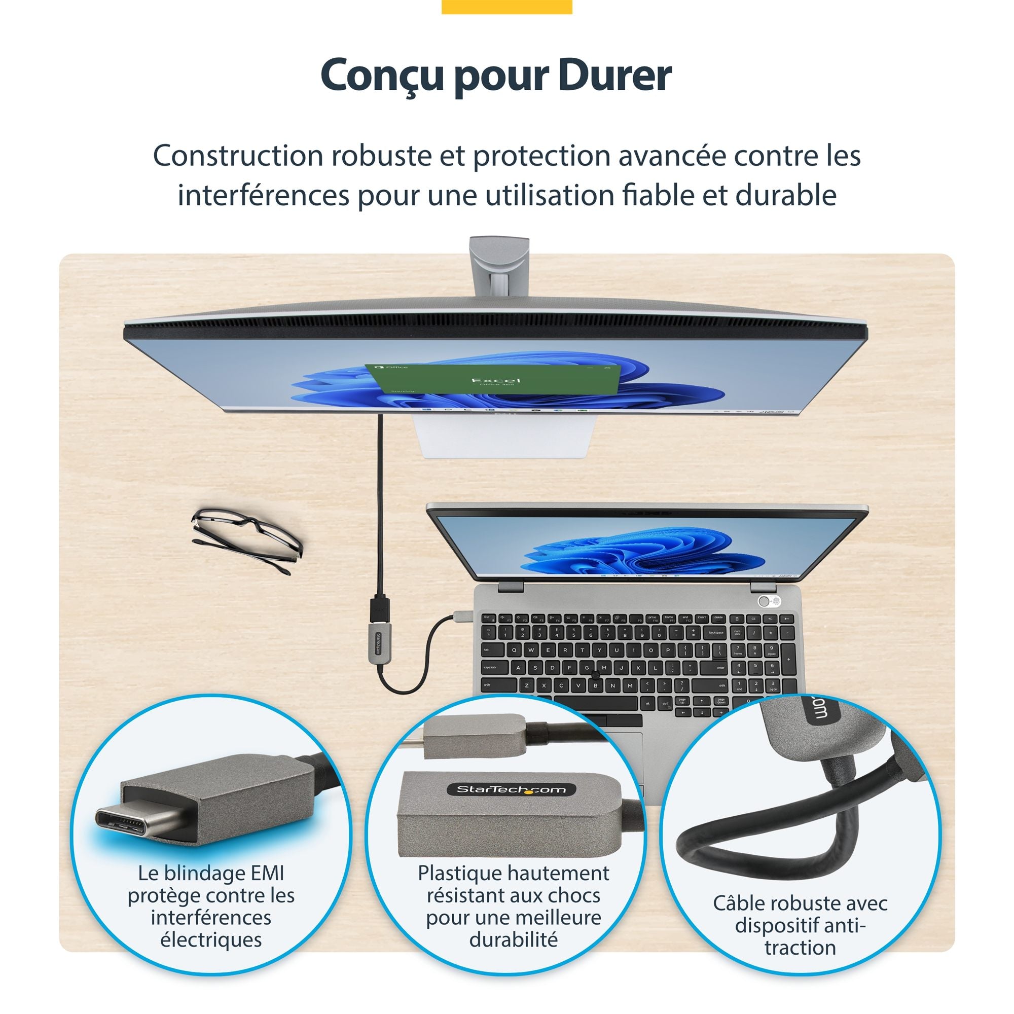 USB C to HDMI Adapter 4K 60Hz HDR10