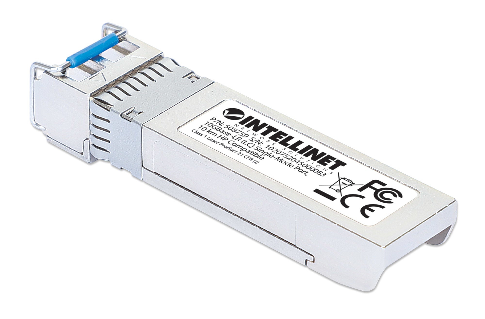Intellinet 508759 module émetteur-récepteur de réseau Fibre optique 10000 Mbit/s SFP+
