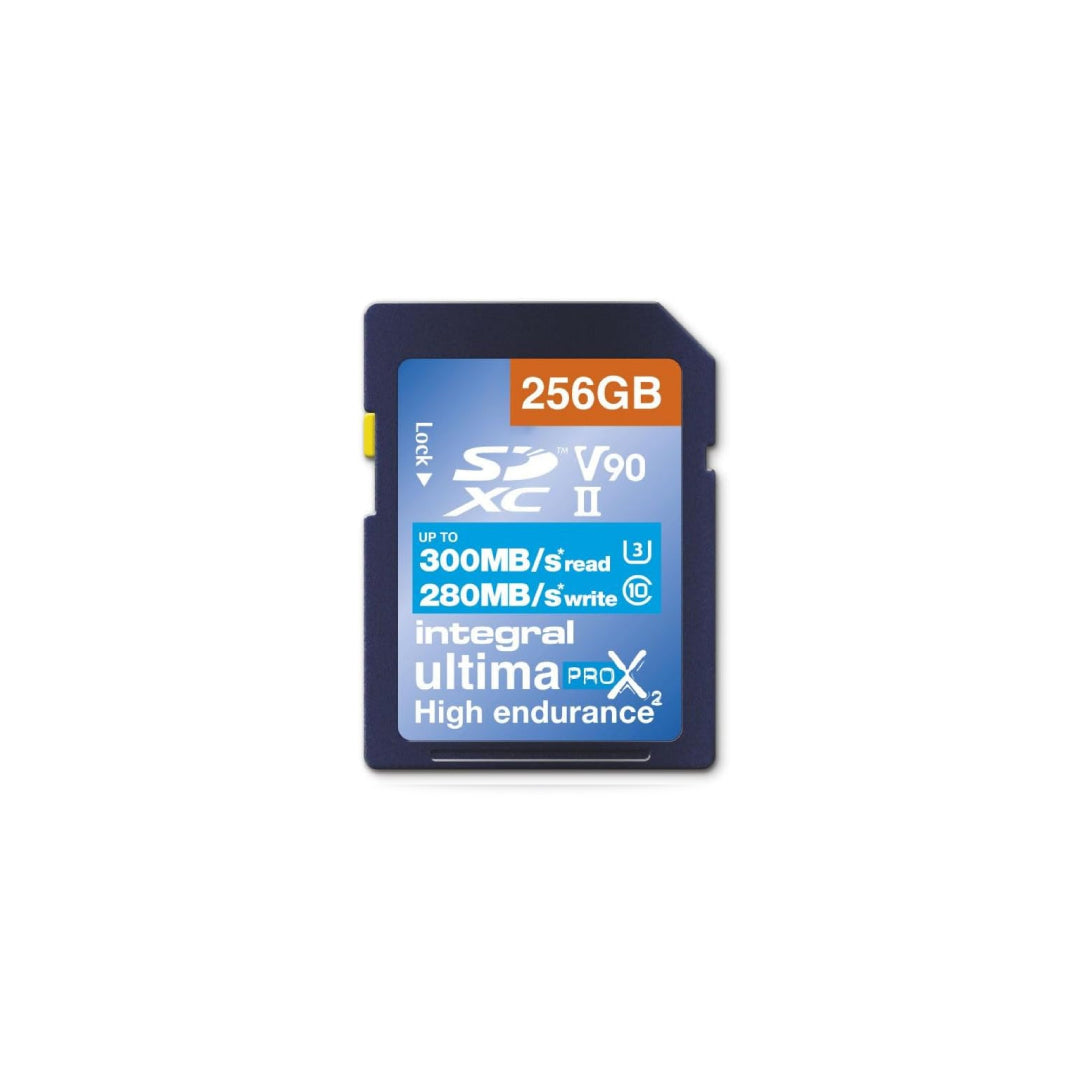256GB SDXC UHS-II U3 CL10 V90 300MB/s