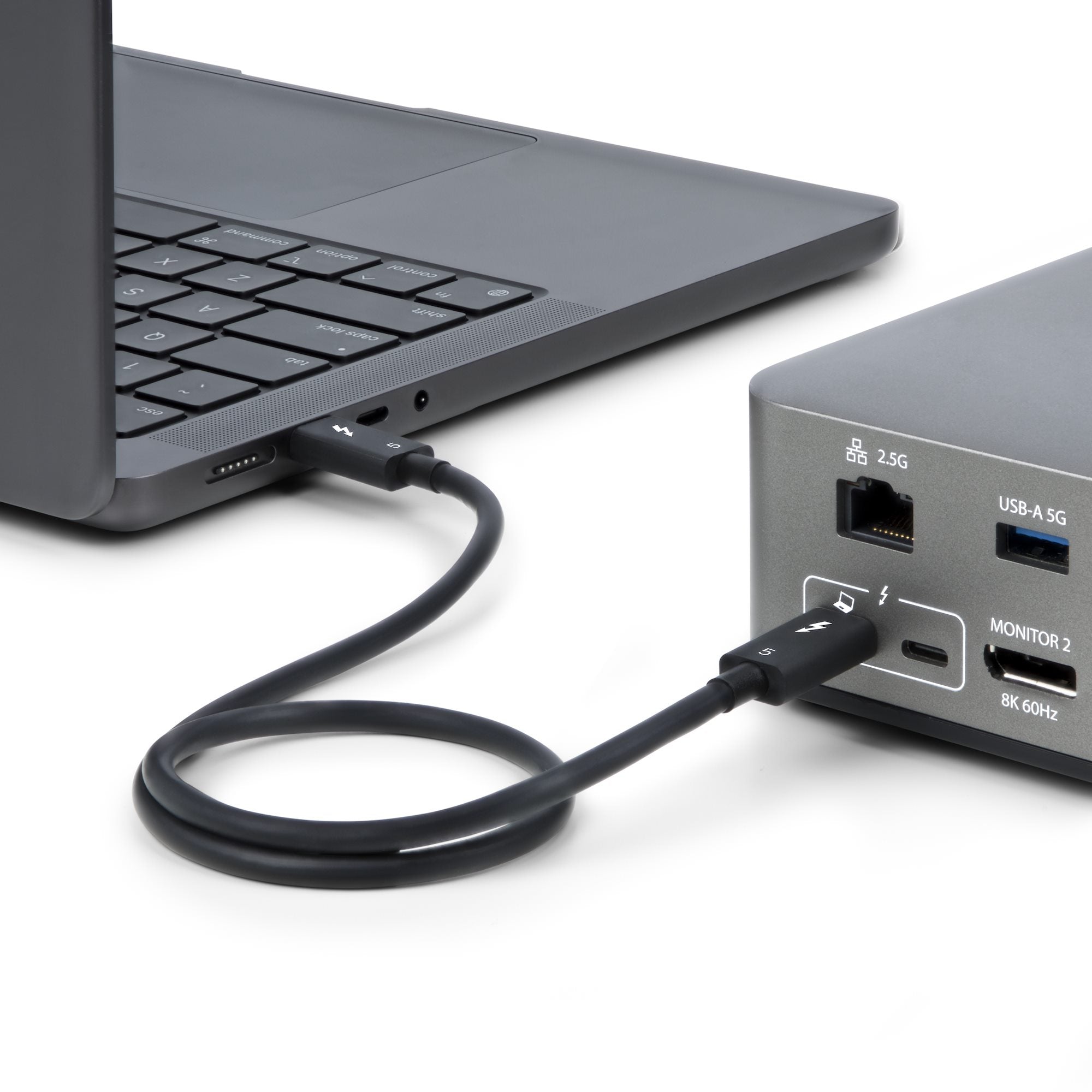 2.6ft/80cm Certified Thunderbolt 5 Cable