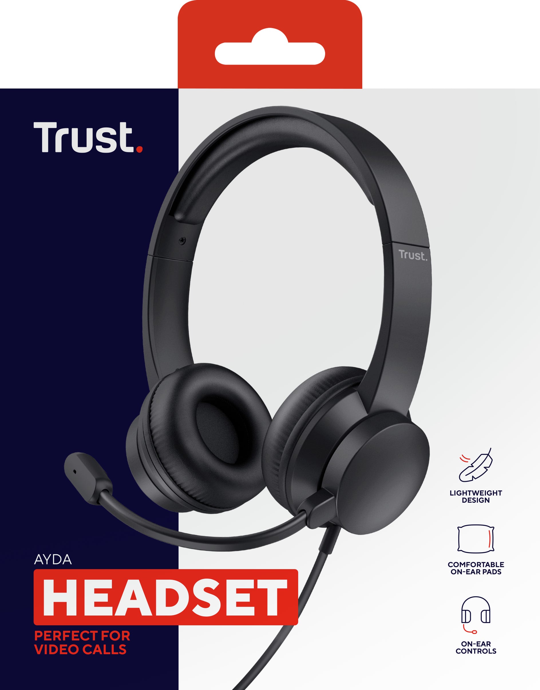 TRUST Casque-micro AYDA pour ordinateur 35mm
