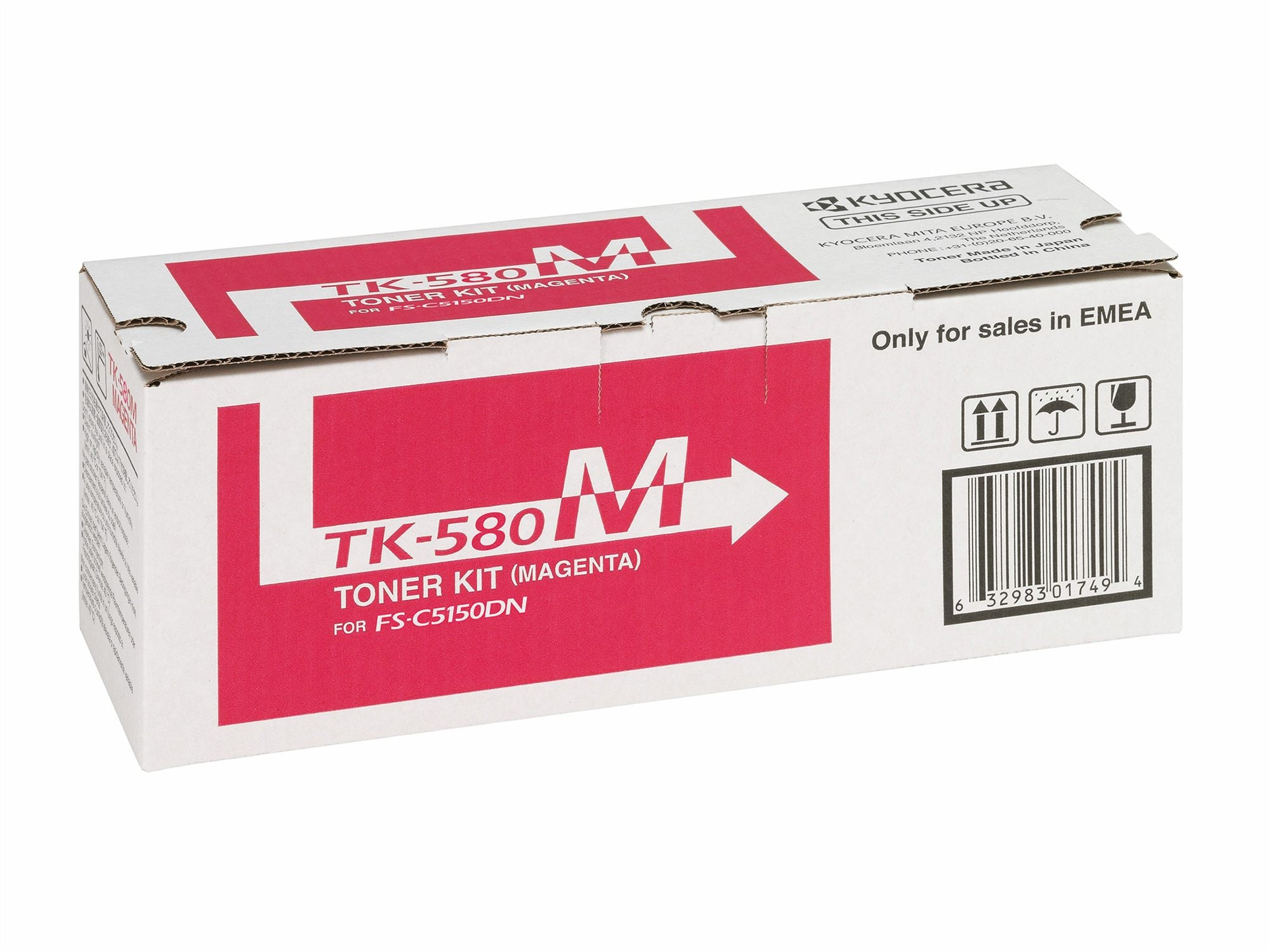 KYOCERA TK-580M Cartouche de toner 1 piece(s) Original Magenta
