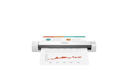 Brother DS-640 Numériseur a alimentation papier + chargeur de document 1200 x 1200 DPI A4 Blanc