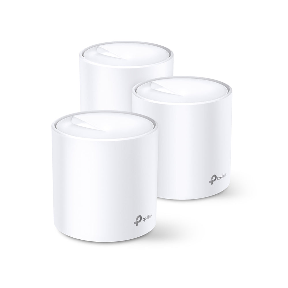 Systeme Wi-Fi maillé TP-Link Deco X60 pour toute la maison Wi-Fi 6 double bande 3-pack
