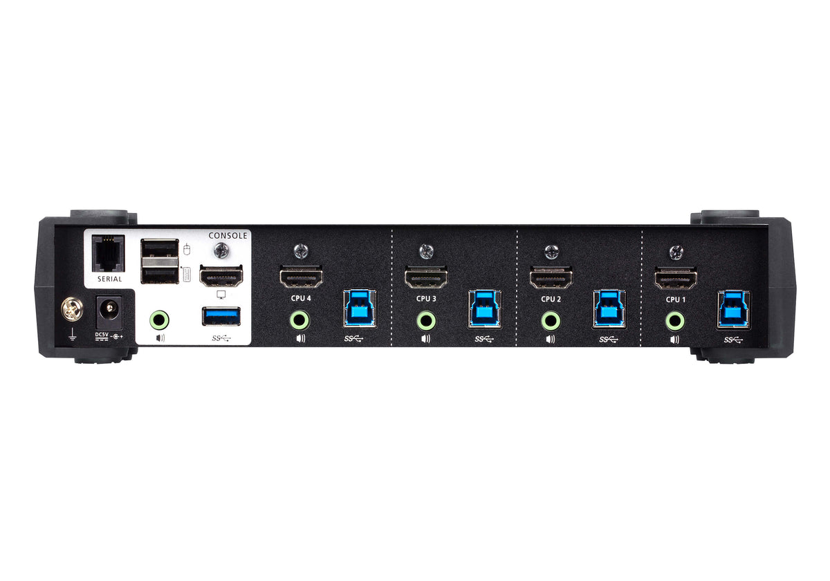 ATEN CS1824-AT-G commutateur écran, clavier et souris Noir