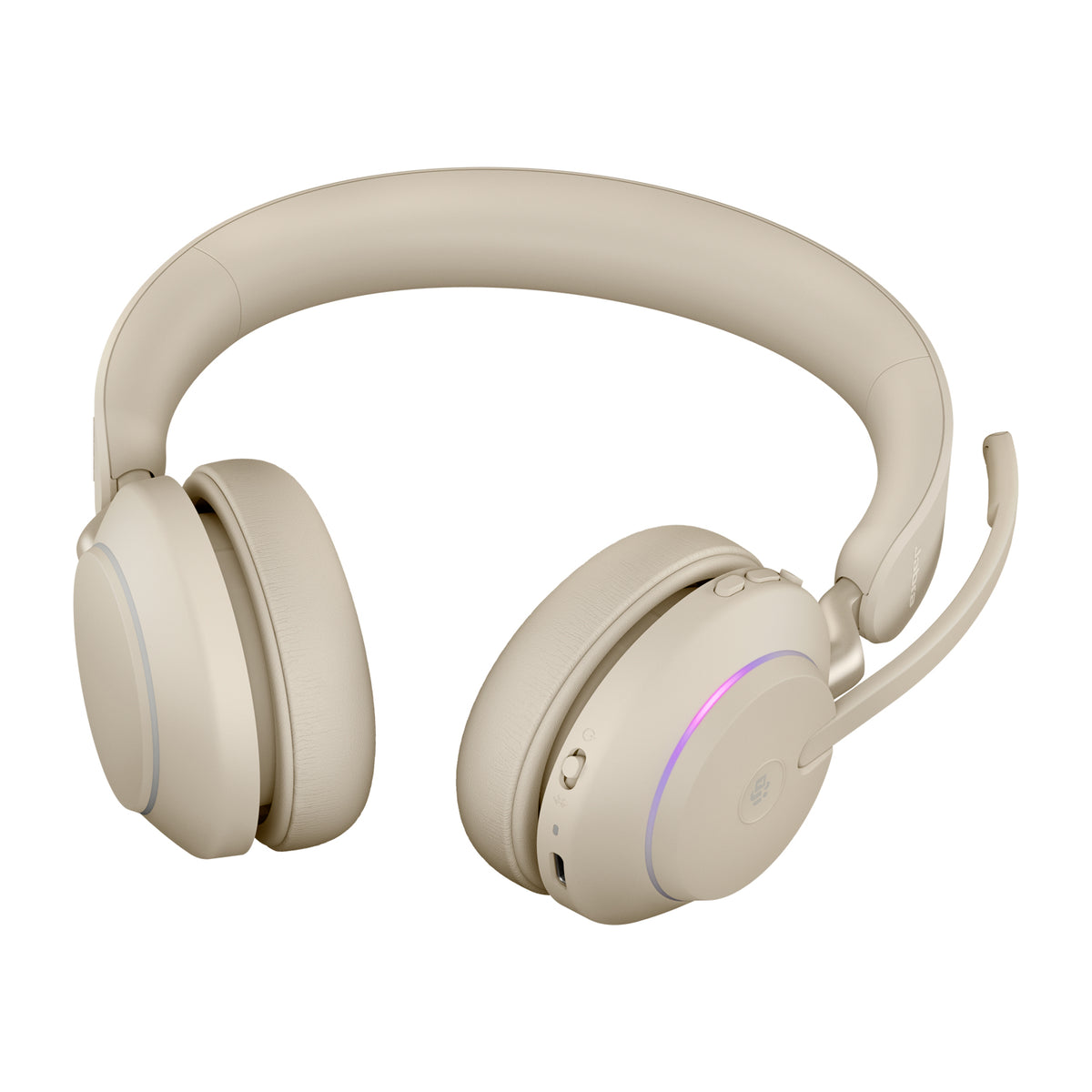 Jabra Evolve2 65 Headset MS Stereo Beige