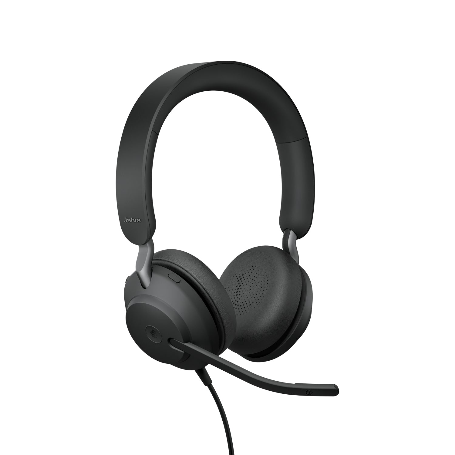 Jabra Evolve2 40, MS Stereo Casque Avec fil Arceau Bureau/Centre d'appels USB Type-A Bluetooth Noir