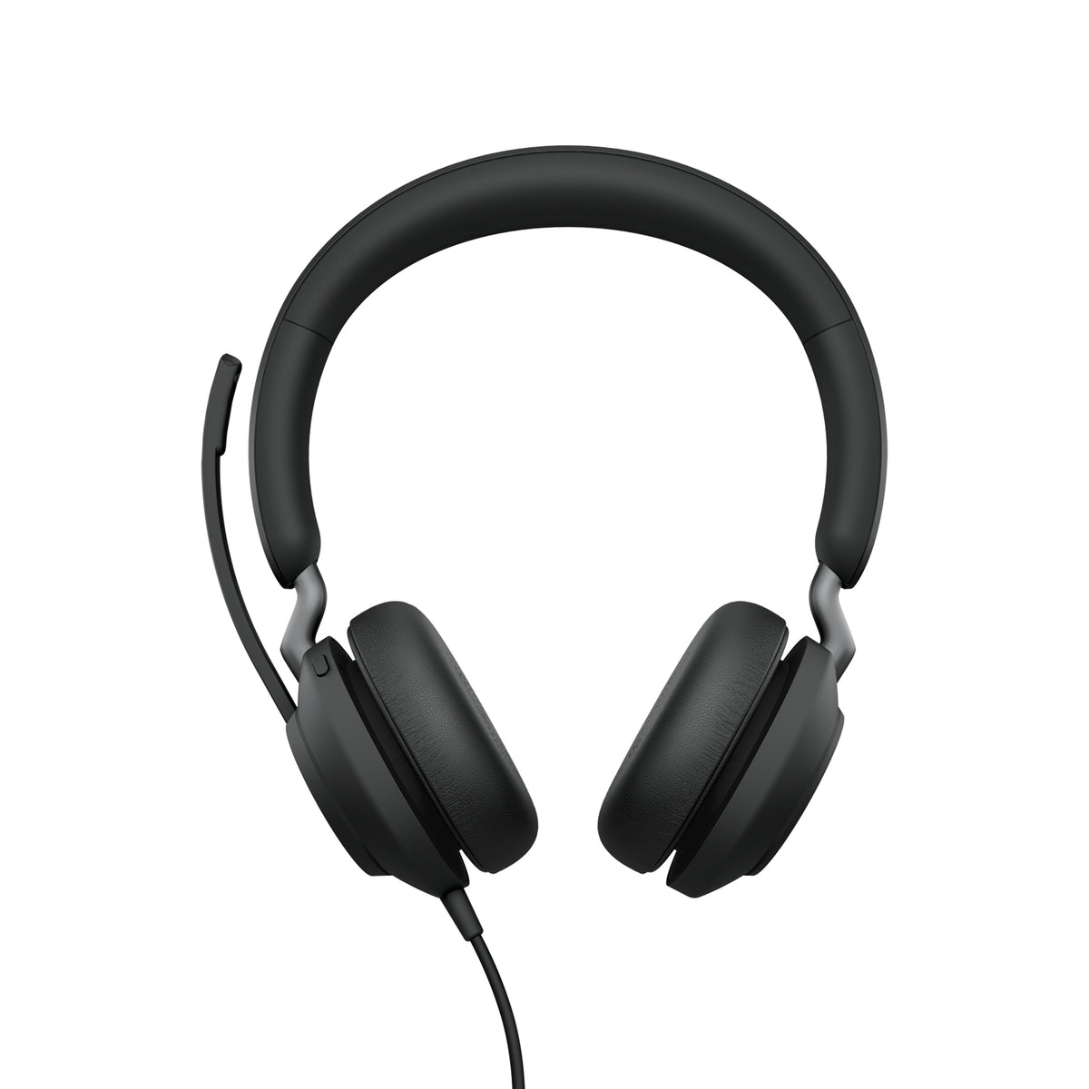 Jabra Evolve2 40, MS Stereo Casque Avec fil Arceau Bureau/Centre d'appels USB Type-C Bluetooth Noir