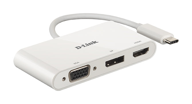 D-LINK USB-C 3-en-1 Adapter