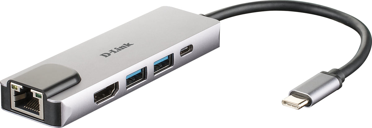 D-LINK USB-C 5-en-1 HDMI charging
