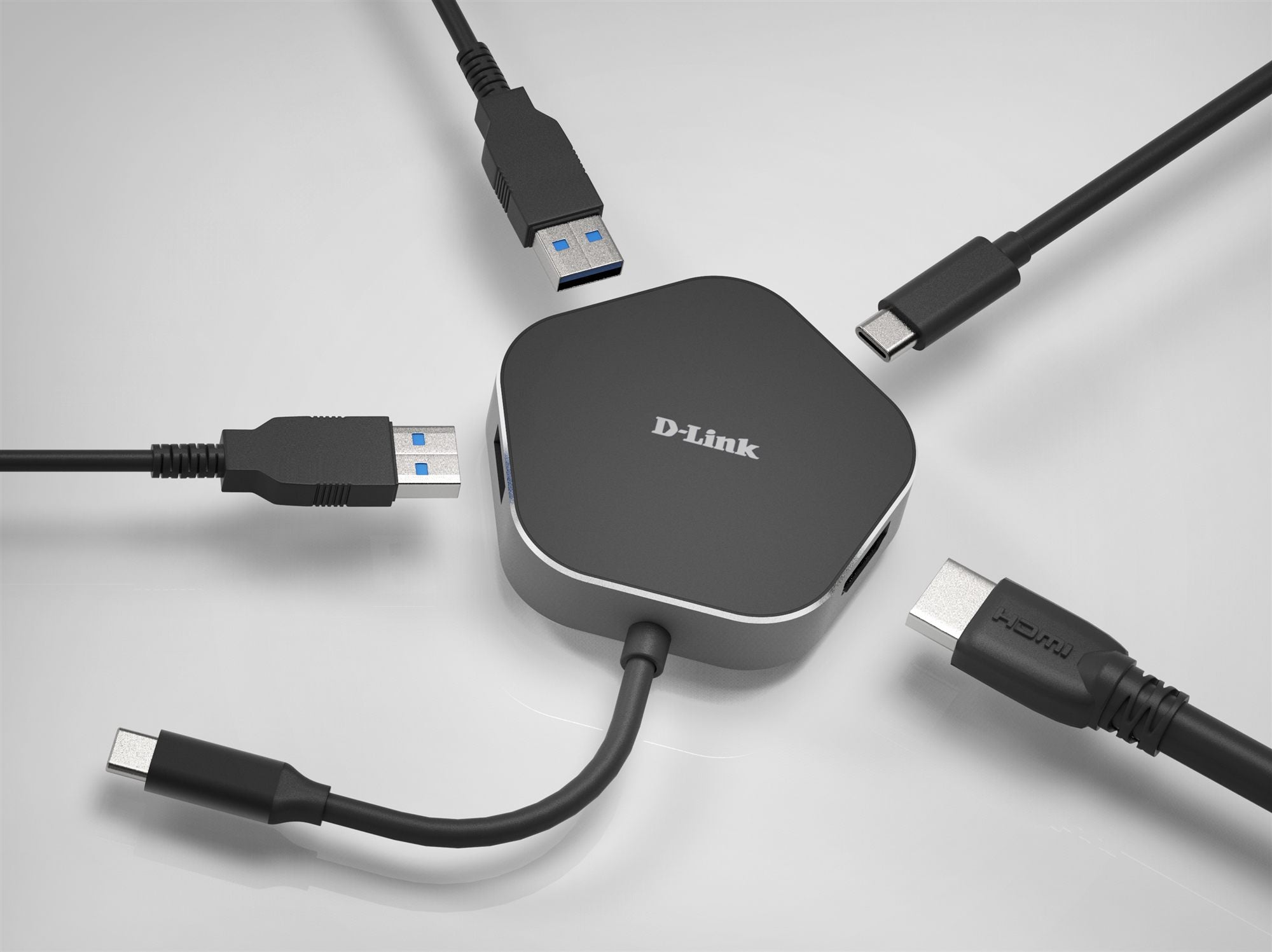 D-LINK USB-C 4-in-1 HDMI charging