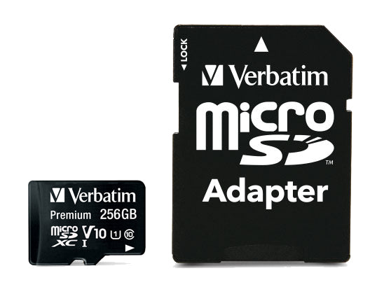 MICRO SDXC PREMIUM 256GB CLASS 10 INC AD