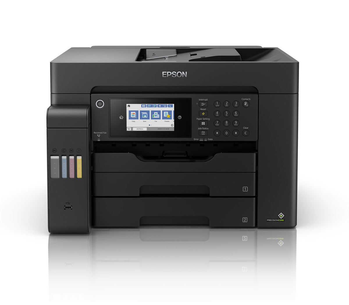 Epson EcoTank L15150 - appareil tout-en-un d'impression - impression, numérisation, copie, fax 4800 x 2400 DPI A3+ 25ppm Wi-Fi AirPrint