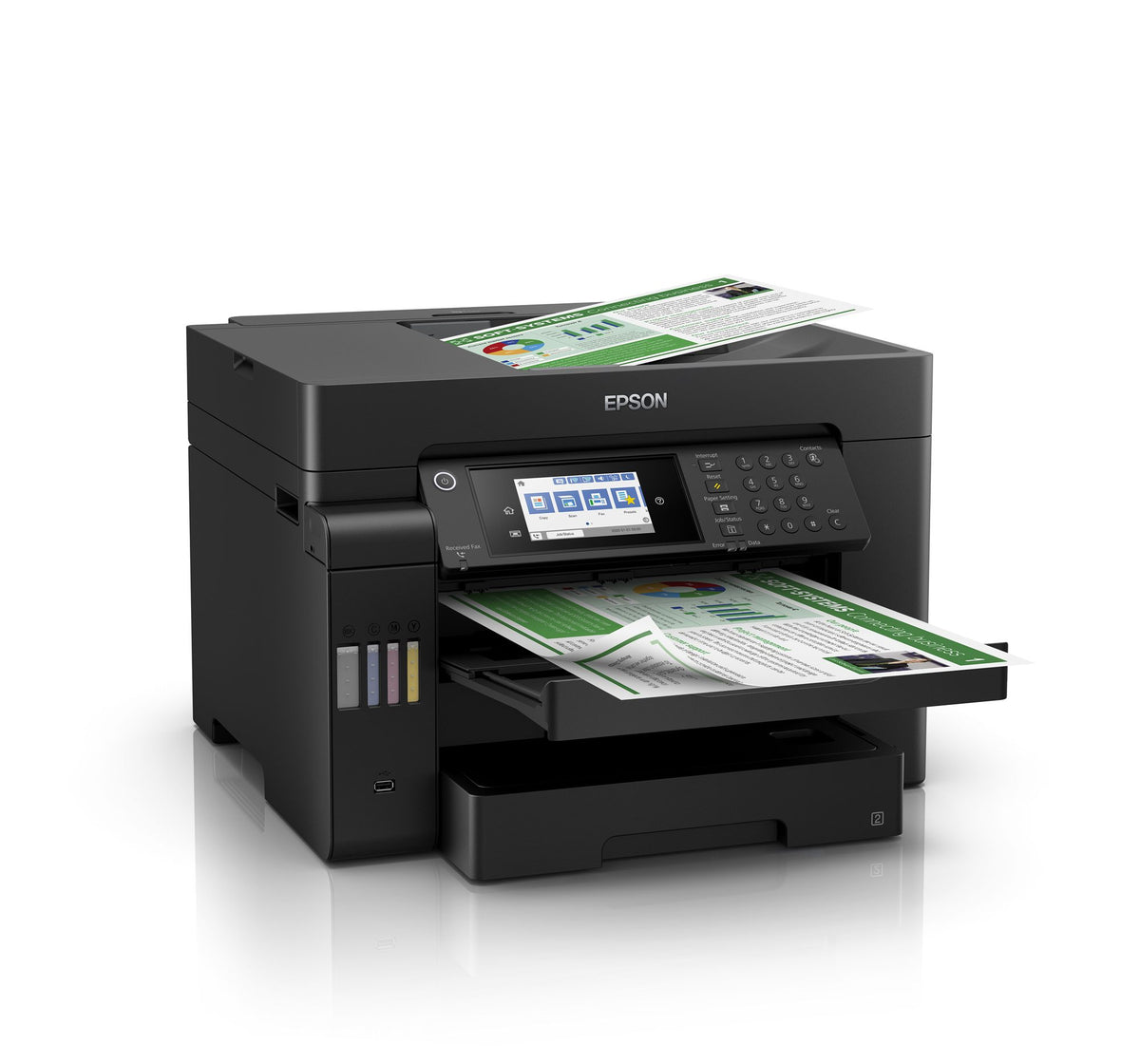 Epson EcoTank L15150 - appareil tout-en-un d'impression - impression, numérisation, copie, fax 4800 x 2400 DPI A3+ 25ppm Wi-Fi AirPrint