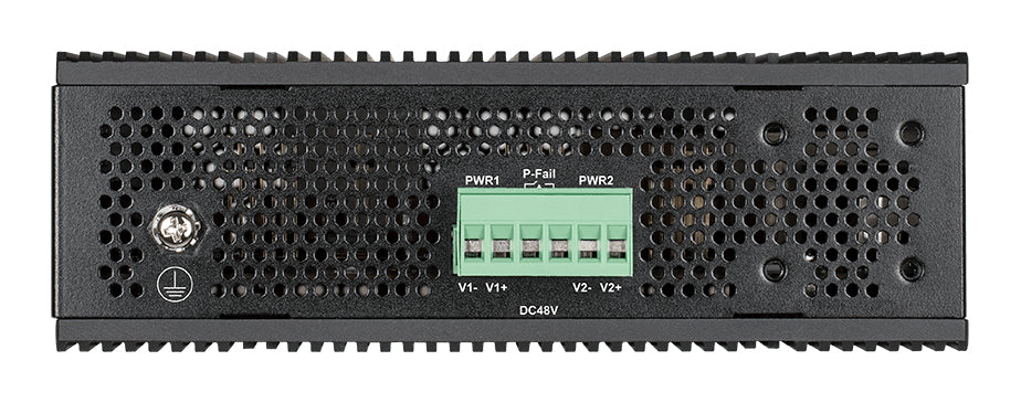 D-LINK 12 Port L2 Industrial Smart Managed Switch with 10 x 1GBaseTX ports 8 PoE 240W and 2 x SFP ports