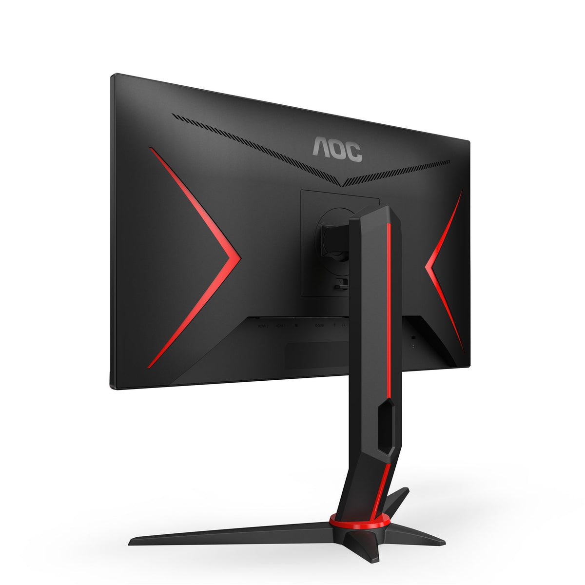 AOC 24G2ZU/BK 23.8p TN Flat FHD 1920x1080 240Hz 1ms GtG FreeSync Premium USB HUB SPEAKERS DP 2xHDMI VESA 100x100 GAMING LINE
