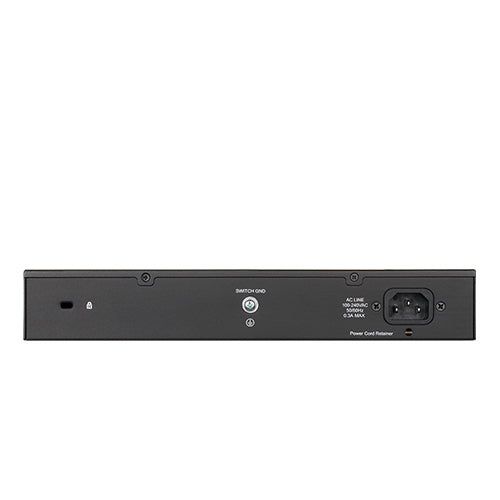 D-Link DGS-1100-24V2 commutateur réseau Géré Gigabit Ethernet (10/100/1000) 1U Noir
