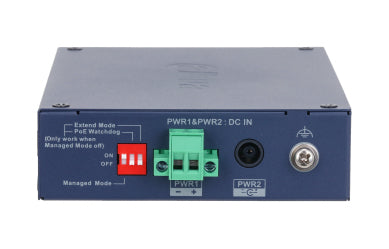 DAHUA- Switch indus. 4 ports PoE (90W), 2 SFP - CHS4206-4ET-