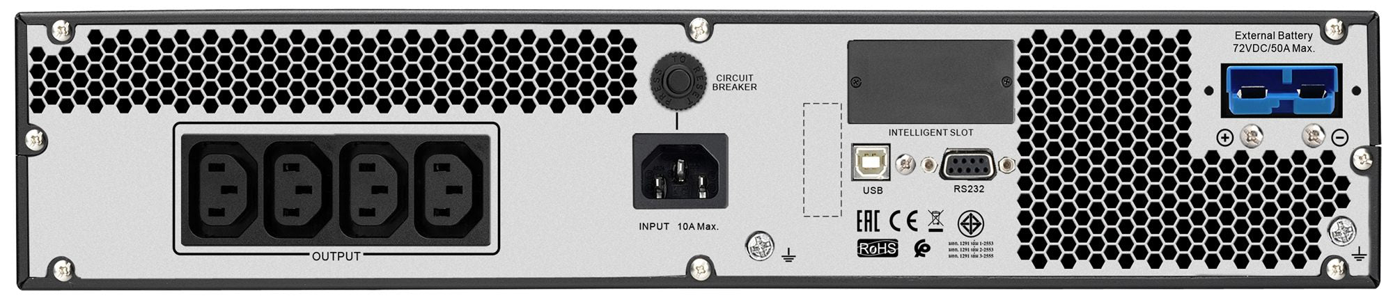 Easy UPS ONLINE SRV RM Ext. 2000VA230V