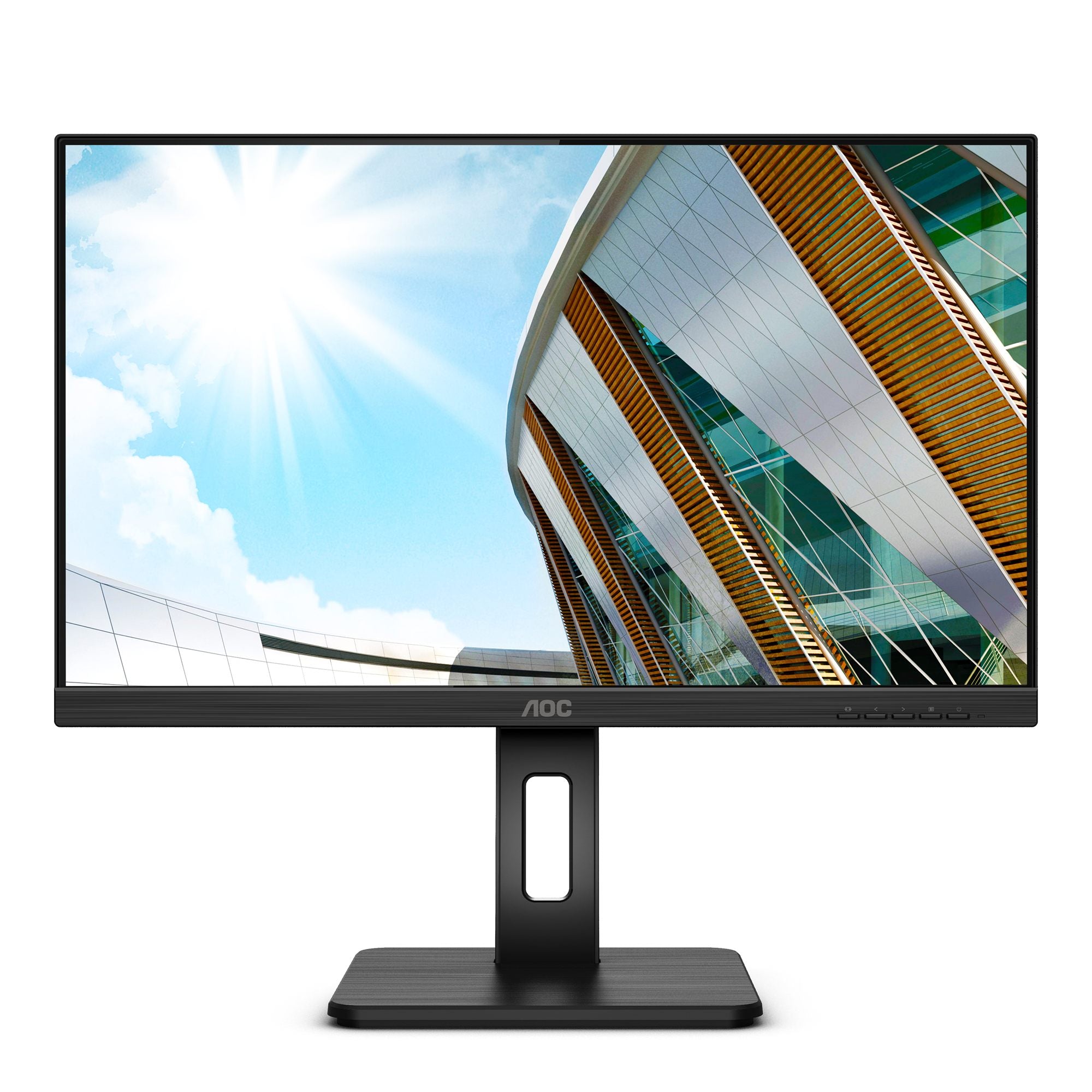 AOC Q24P2Q 23.8p 2560x1440 QHD IPS 250cd/m2 1000:1 4ms HDMI VGA DisplayPort haut-parleurs noir