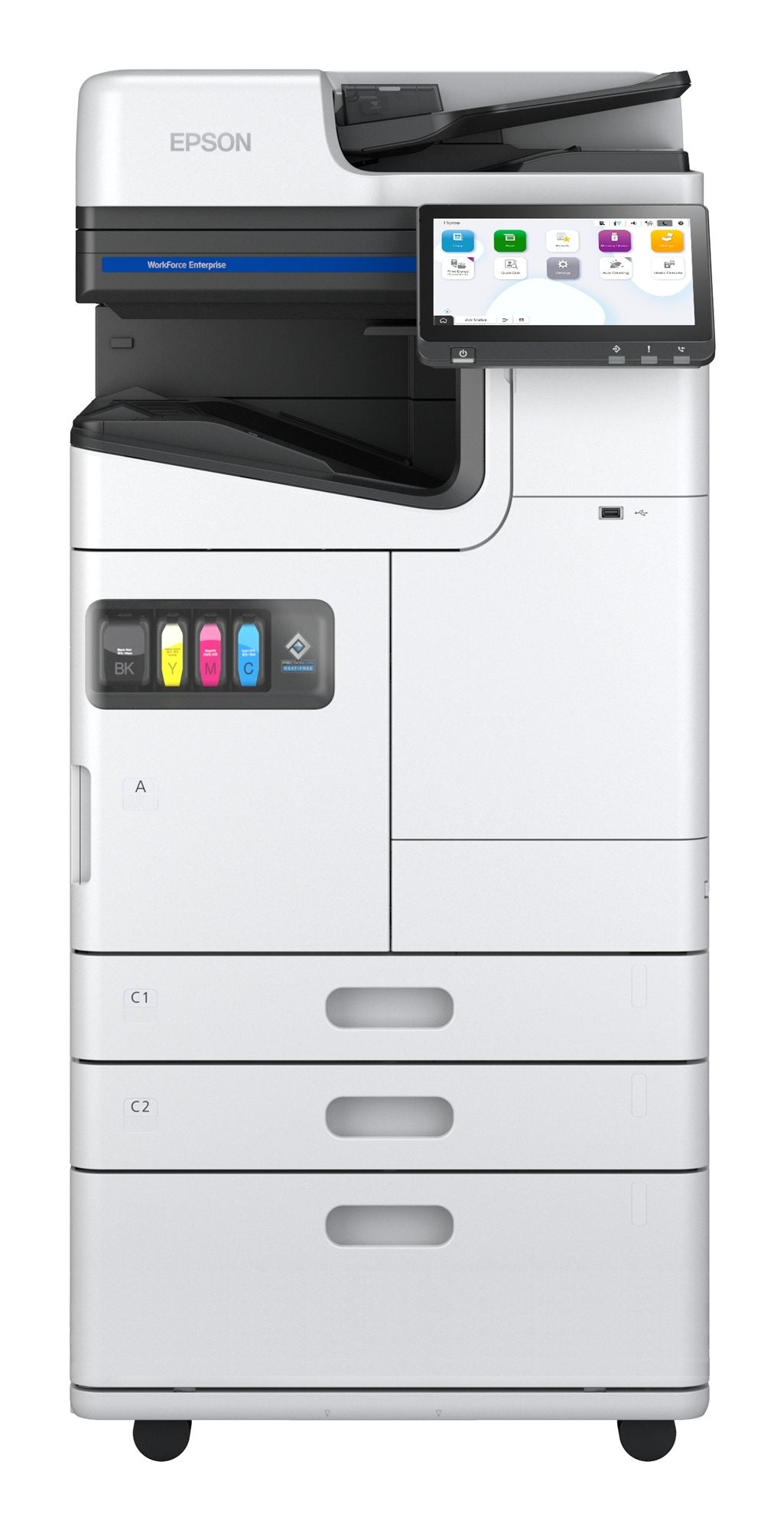 Epson WorkForce Enterprise AM-C4000 - appareil d'impression tout-en-un - impression, numérisation, copie, fax 600 x 2400 DPI A3 RECTO-VERSO DADF 40ppm Wi-Fi Air