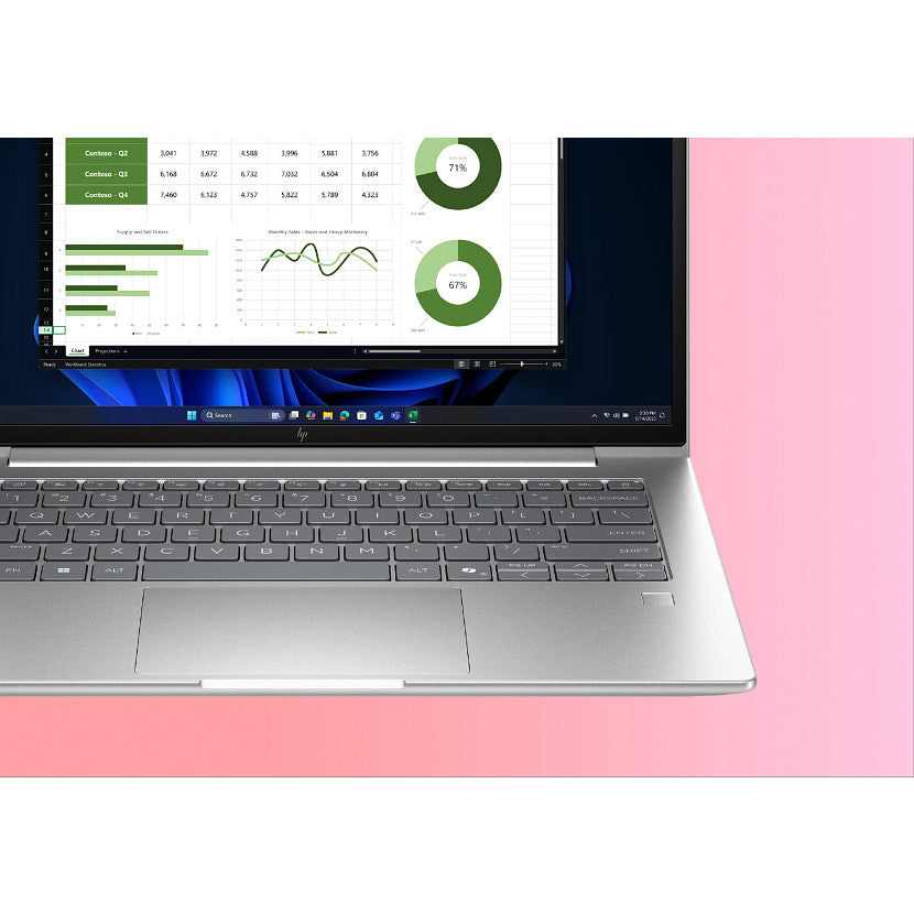 HP EliteBook 6 G1a AMD Ryzen 5 230 14p WUXGA 24Go DDR5 512Go SSD be+BT 3C Batt FPS UMA W11P 1yr Wrty
