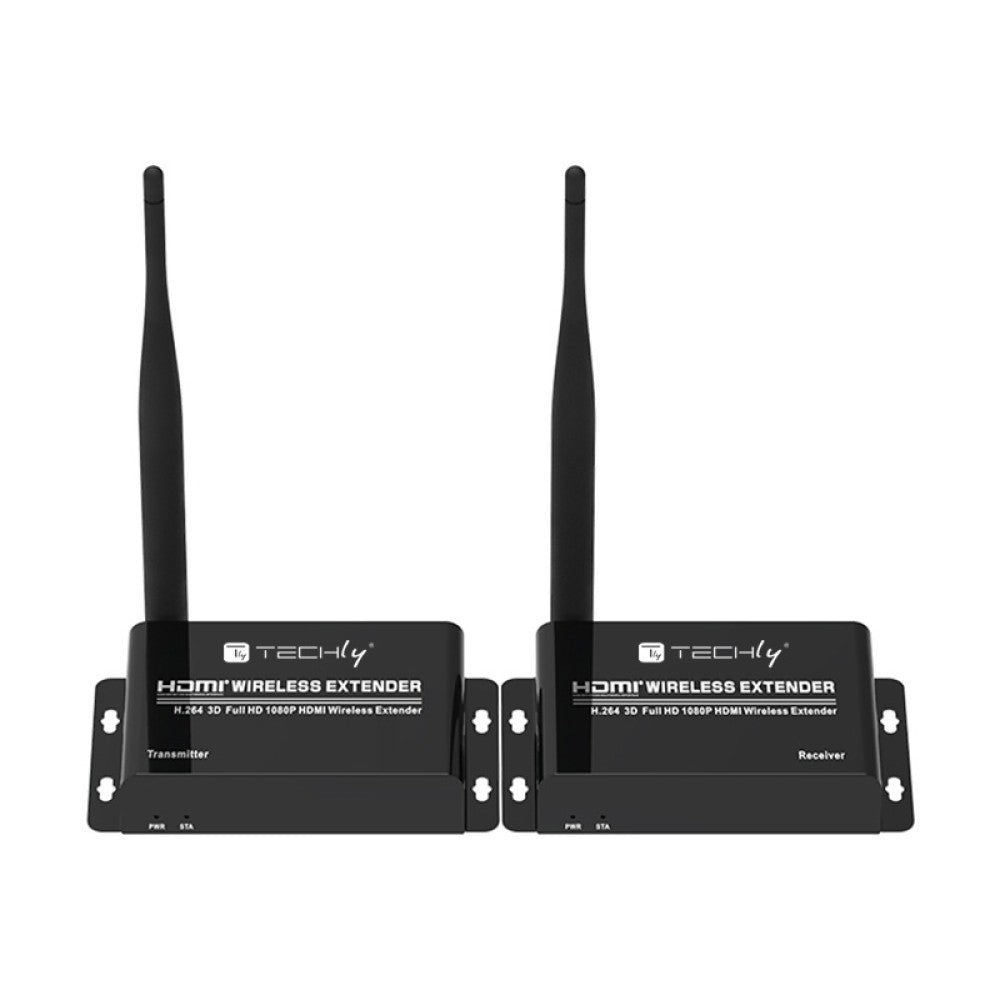 Techly IDATA HDMI-WL55 Extenseur HDMI sans fil 1.3 1080p60Hz jusqu'a 50m 5.8GHz