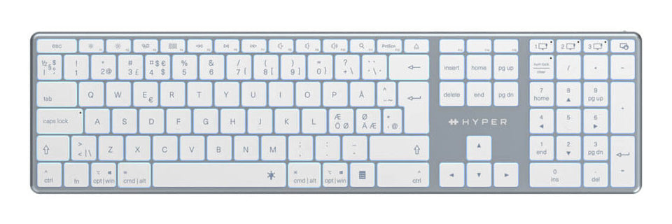 HyperSpace Next Bluetooth Wireless Keybo