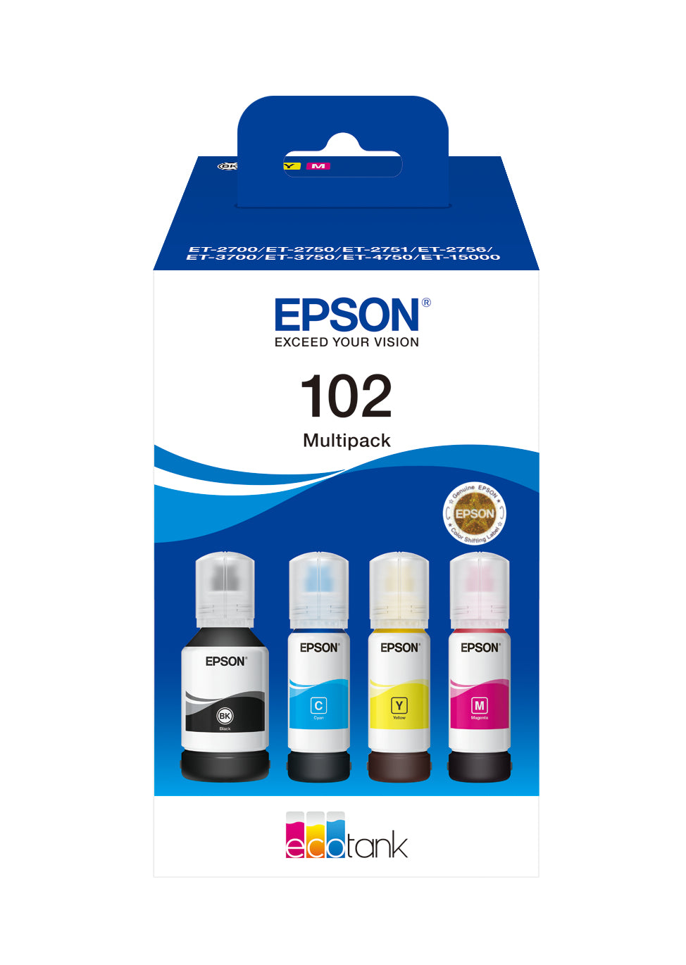 EPSON 1LB 102 EcoTank 4-colour Multipack