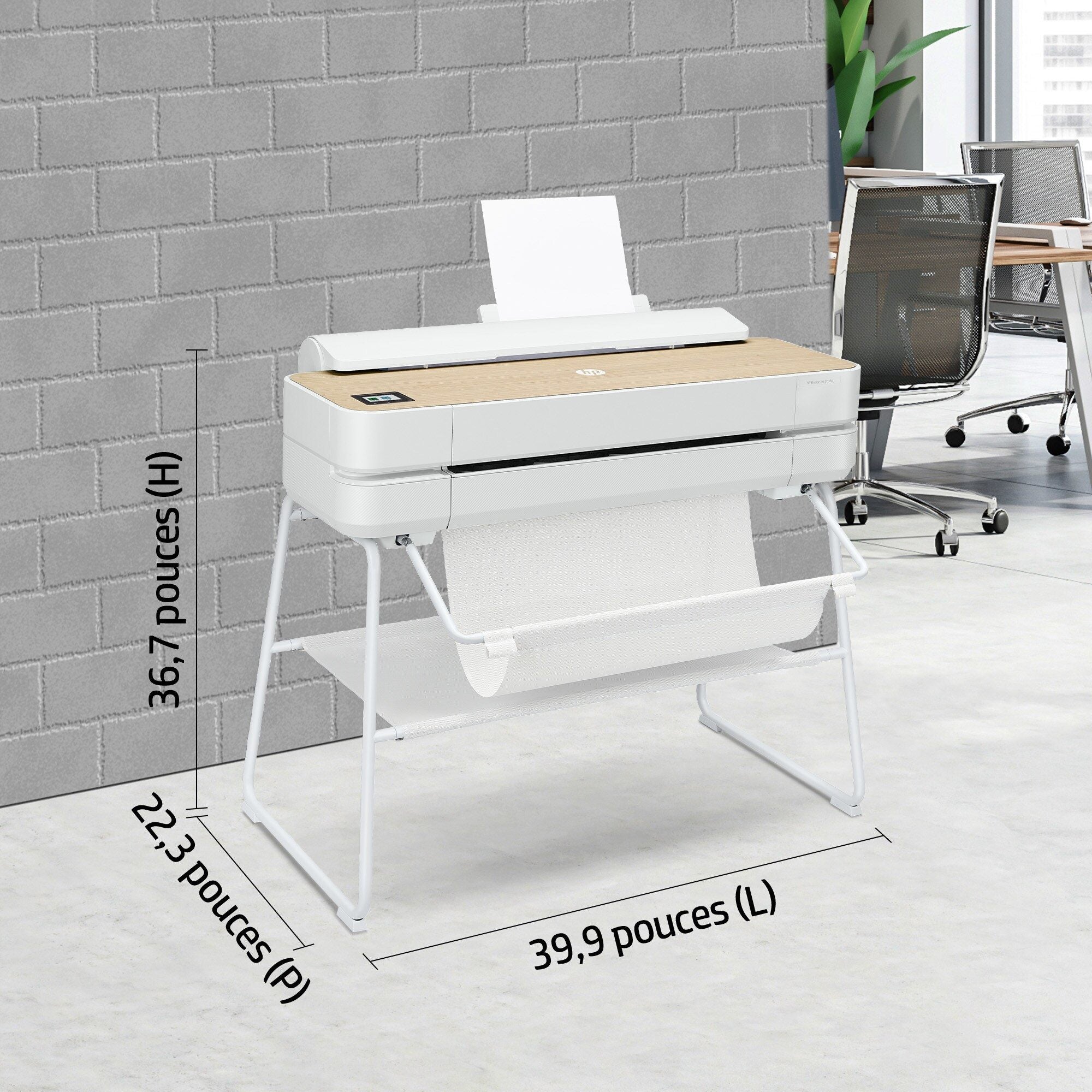 HP DesignJet Studio Steel 24" Printer