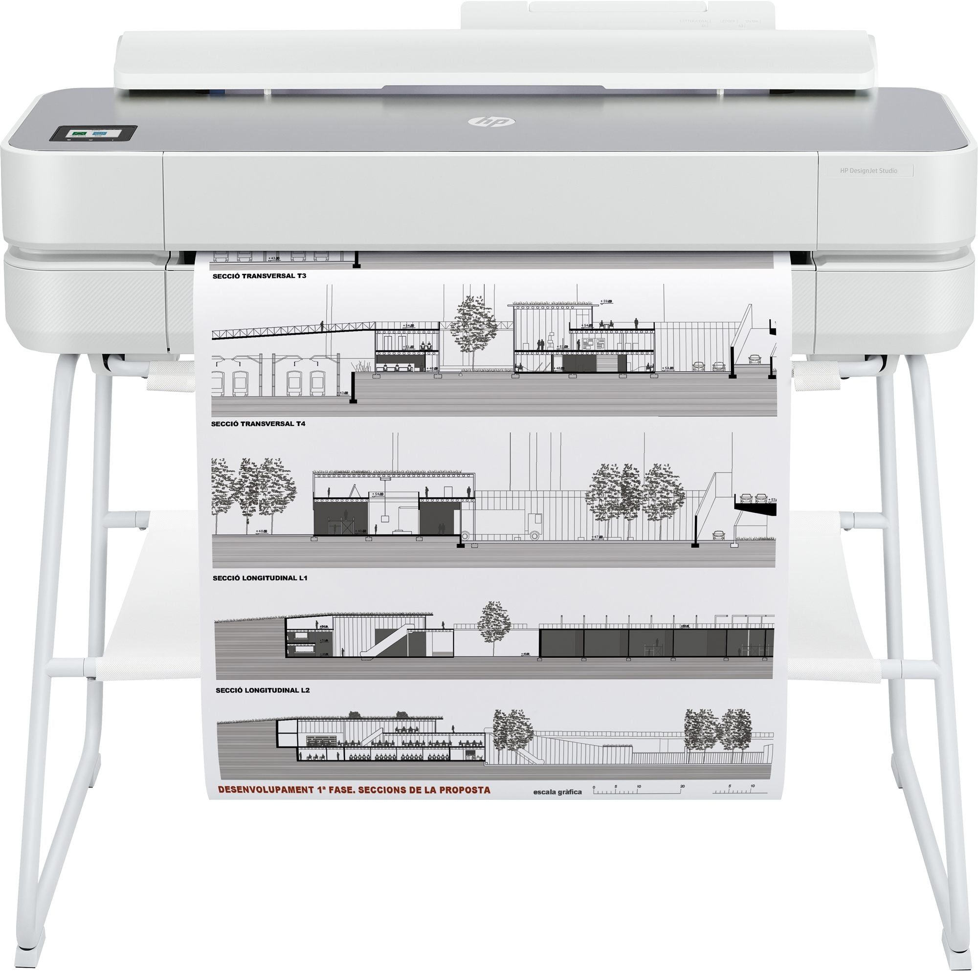 HP DesignJet Studio Steel 24" Printer