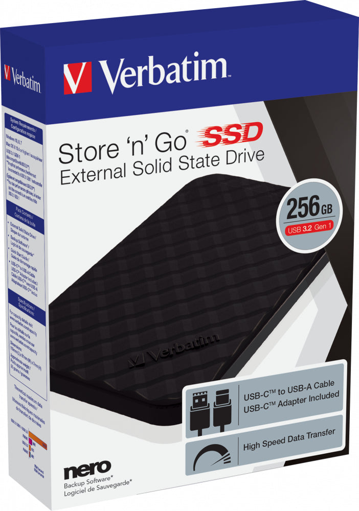 VERBATIM STORE ´N´ GO PORTABLE SSD USB 3