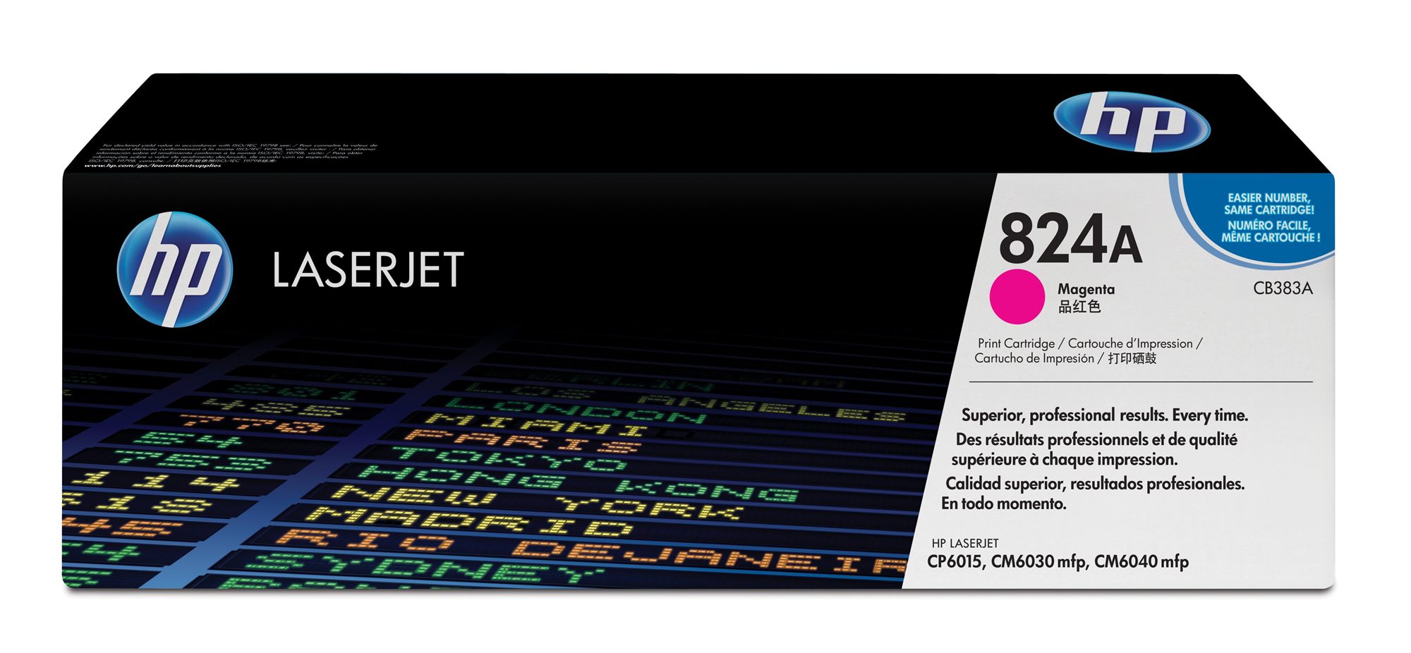 HP 824A toner LaserJet magenta authentique