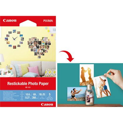 CANON Kit photo papiers créatifs n1 MG101 RP101 PP201
