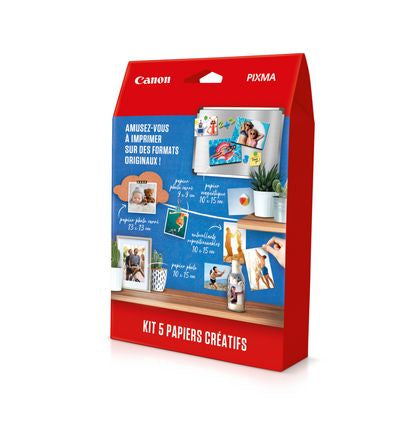 CANON Kit photo papiers créatifs n1 MG101 RP101 PP201